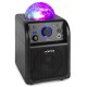SBS-50B Bafle karaoke negro con Bluetooth y bola LED Vonyx
