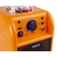 SBS-50L Bafle karaoke naranja con bola LED Vonyx