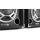 KA-06 Pareja de altavoces autoamplificados 6.5" USB/BT LED