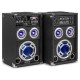 KA-06 Pareja de altavoces autoamplificados 6.5" USB/BT LED