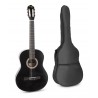Soloart Conjunto guitarra clásica natural negro