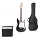 Gigkit Conjunto guitarra eléctrica color negro