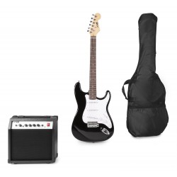 Gigkit Conjunto guitarra eléctrica color negro