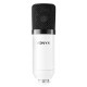 CM300W Micrófono de estudio USB blanco Vonyx