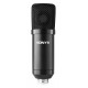 CMS300B Micrófono de estudio set USB negro Vonyx