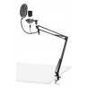 CMS300W Micrófono de estudio set USB Vonyx color blanco