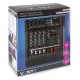 AM5A Mezclador de 5 canales con amplificadorDSP/BT/SD/USB/MP3 Vonyx