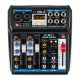 VMM-P500 Mezclador directo 4 canales con DSP, USB y reproductor MP3/BT Vonyx
